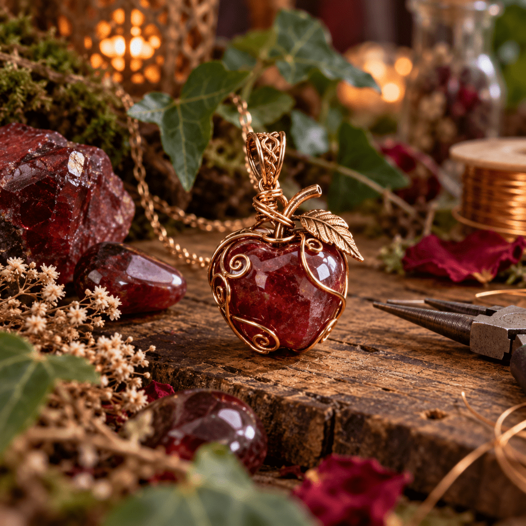 Les bijoux pierre roulée,pomme poison .