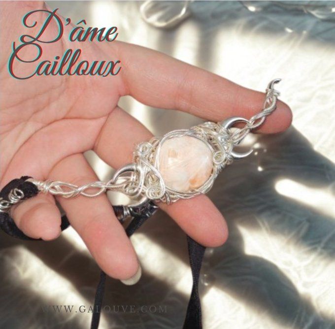 New: Scolecite rose✨ bijou modulable 