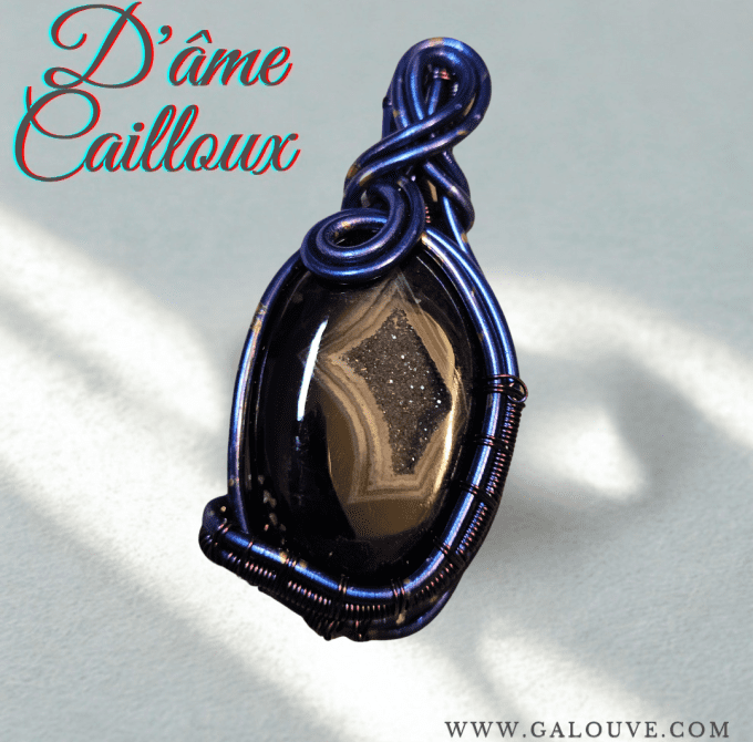  Onyx Noire Druzy