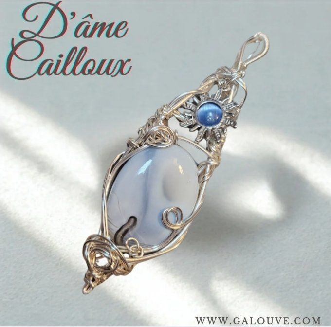 Amulette Opale Bleue Commune ✨