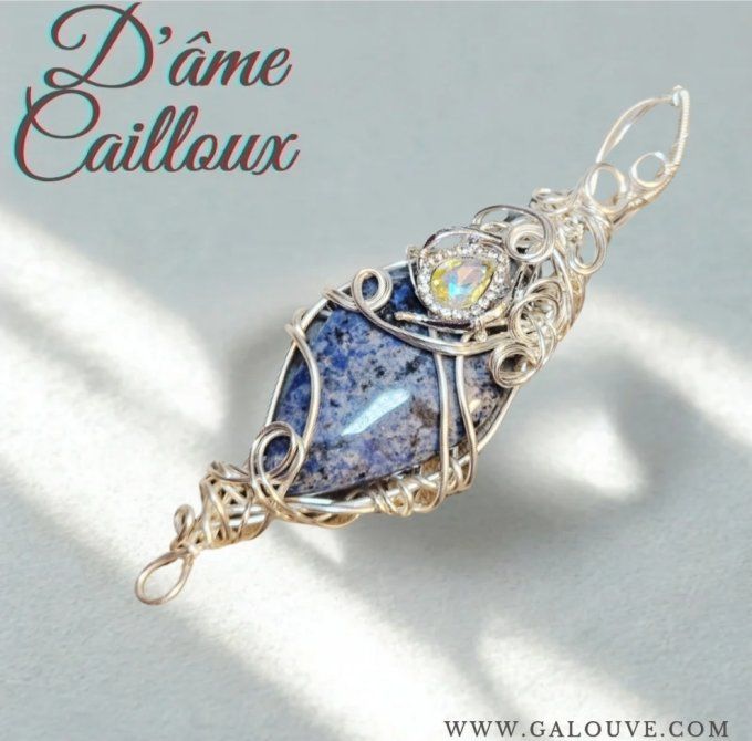 Dumortierite -Quartz bleu ✨