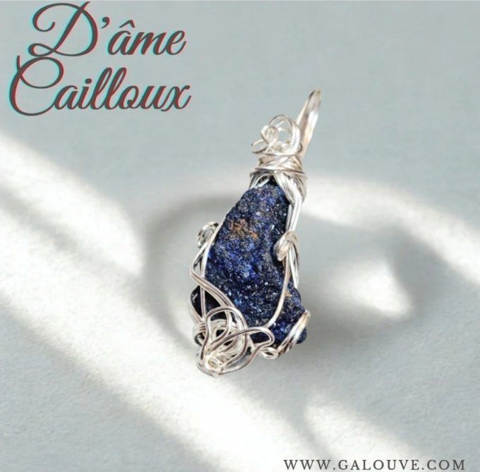 Azurite brut 
