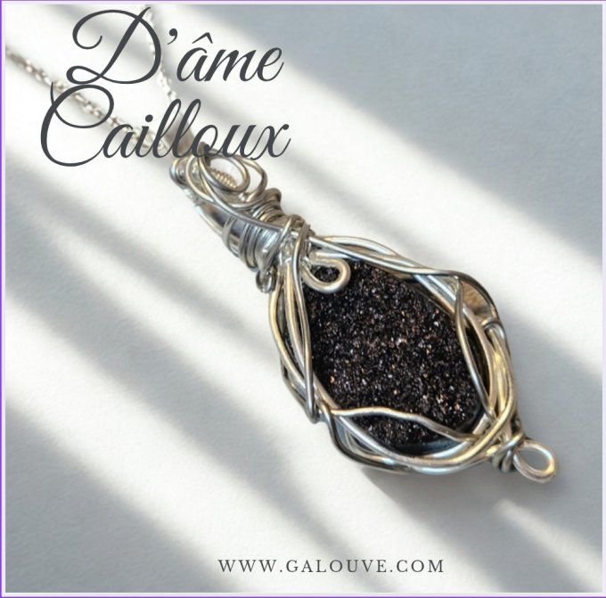 Pierre de lave druzy 
