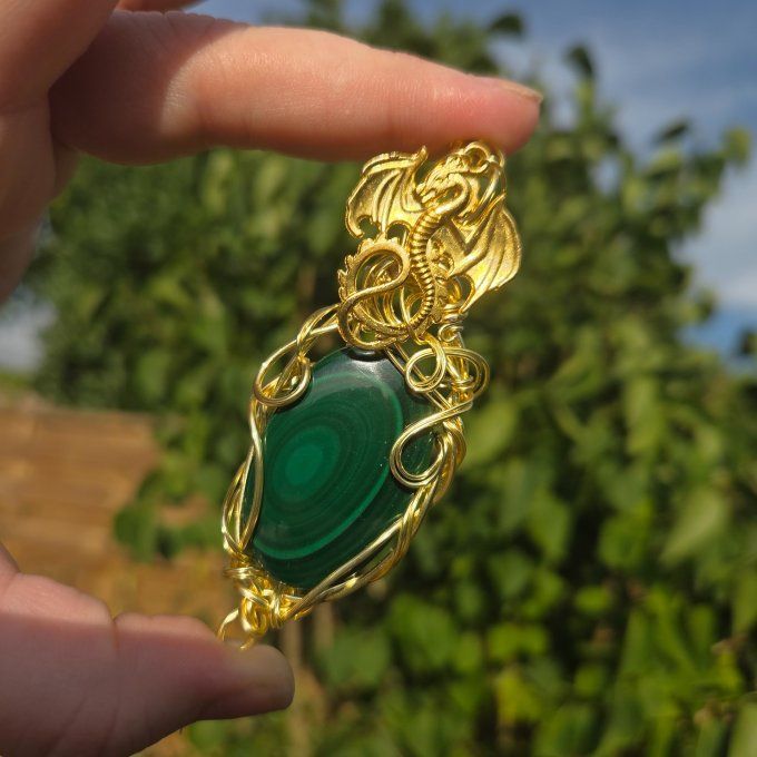 Amulette en Malachite ✨  