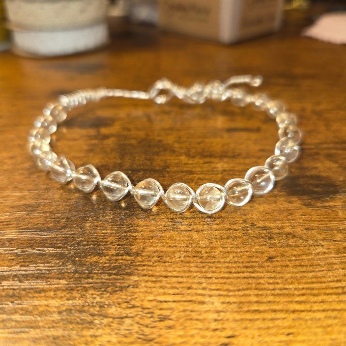 Bracelet  Citrine naturelle
