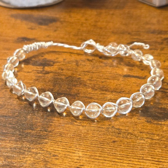 Bracelet  Citrine naturelle