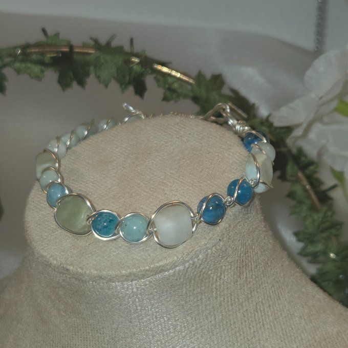 Hemimorphite✨ Bracelet 