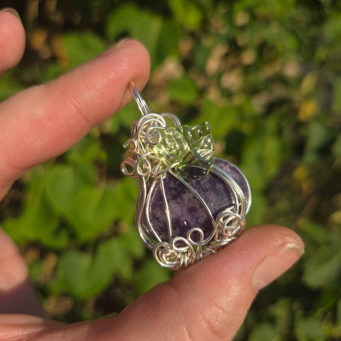 Citrouille lepidolite