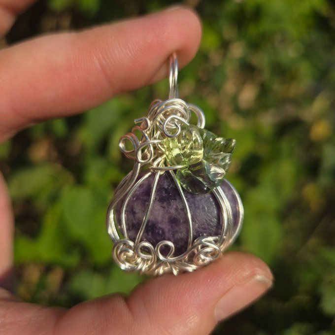 Citrouille lepidolite