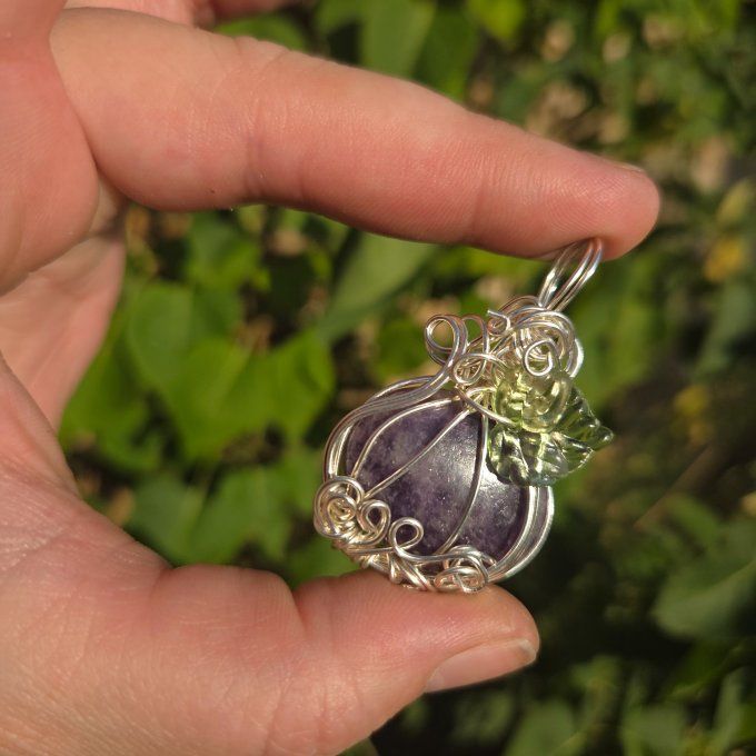 Citrouille lepidolite