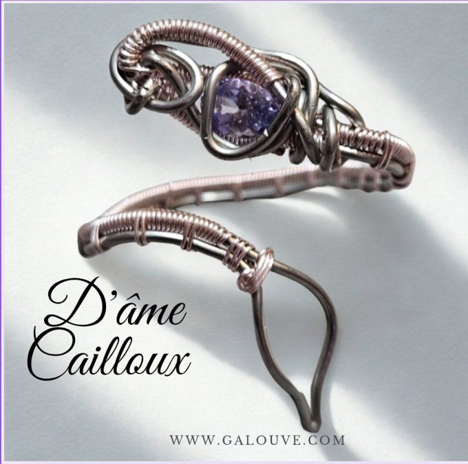 Bague Tanzanite- ajustable 