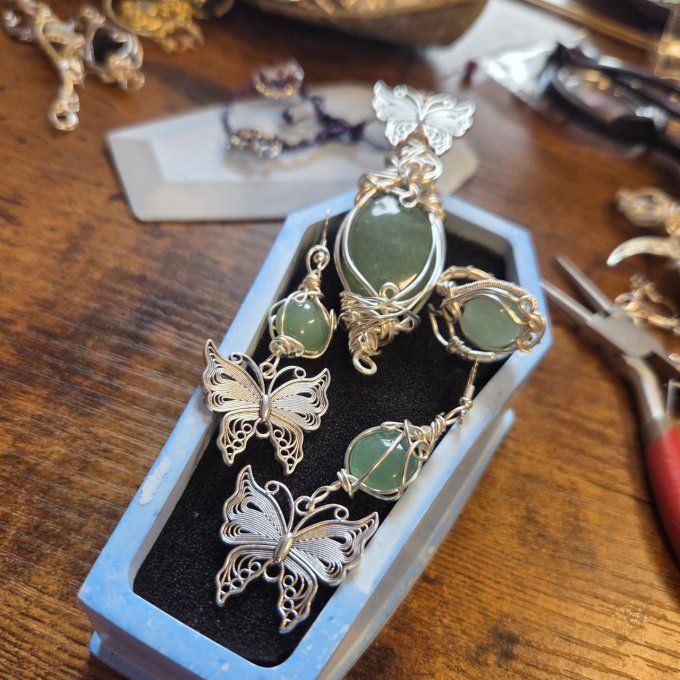 Coffret  Aventurine verte 
