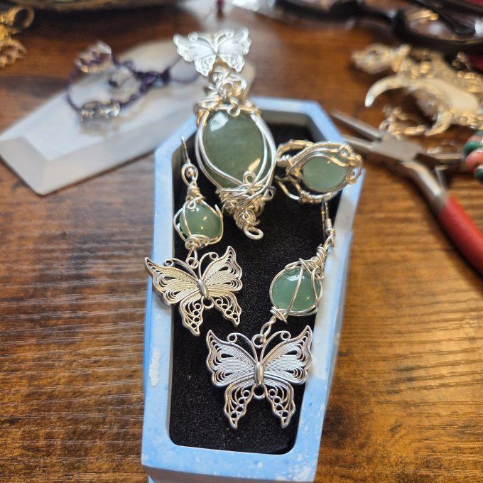 Coffret  Aventurine verte 