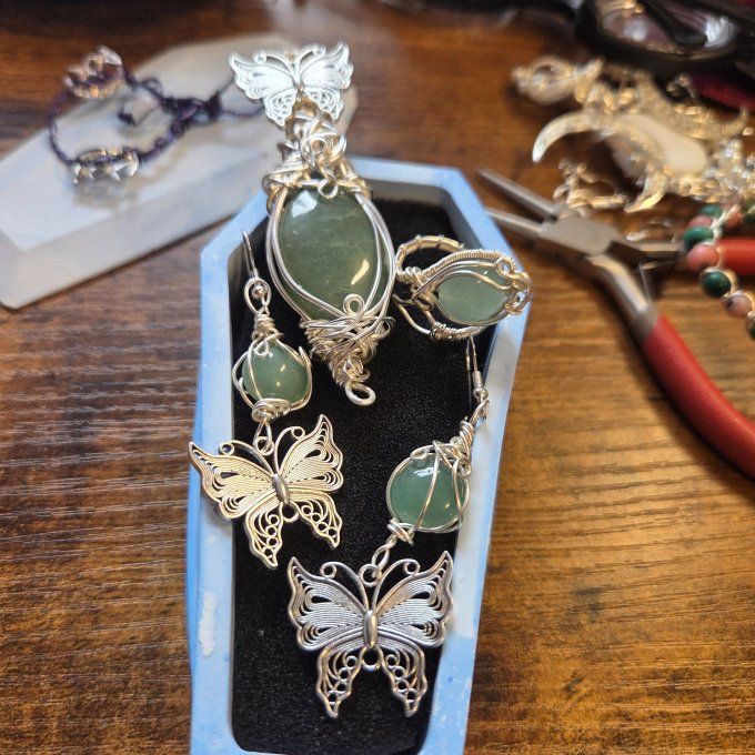 Coffret  Aventurine verte 