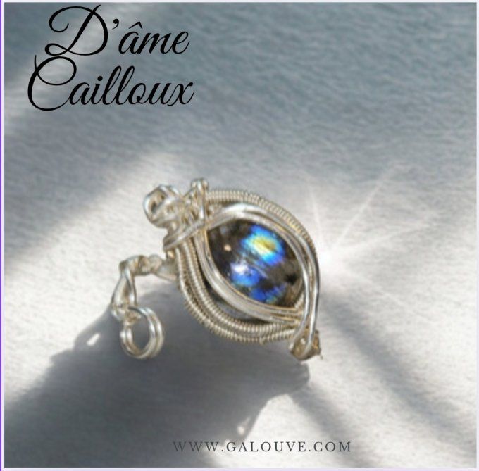 Bague Labradorite ajustable