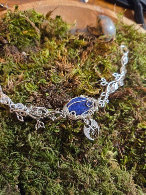 Collier modulable lapis Lazuli 