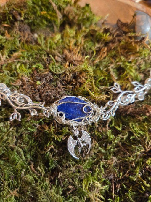 Collier modulable lapis Lazuli 