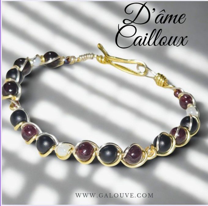 Bracelet soufrologis: douleur du feu - 6MM