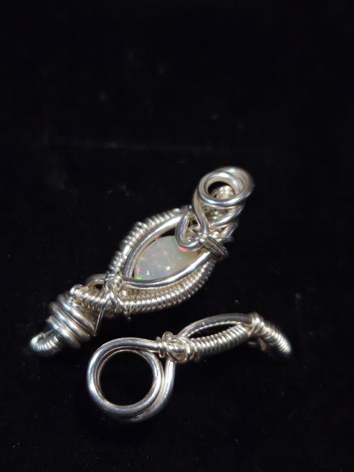 Bague ajustable Opale Welo  : intuition, protection 