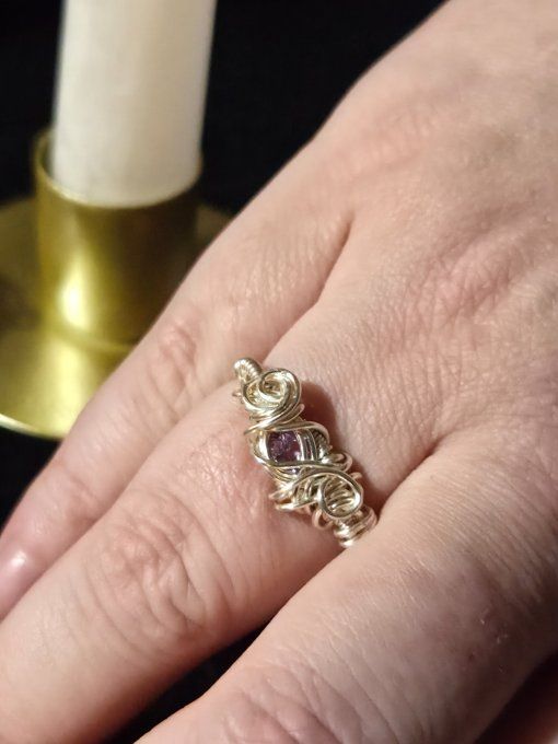 Bague Alexandrite Ajustable ✨Équilibre, Renouveau et Force Mentale