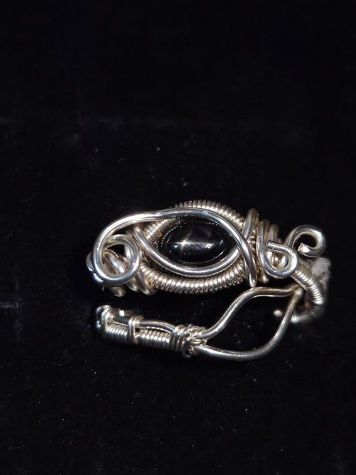 Bague Diopside Black star 