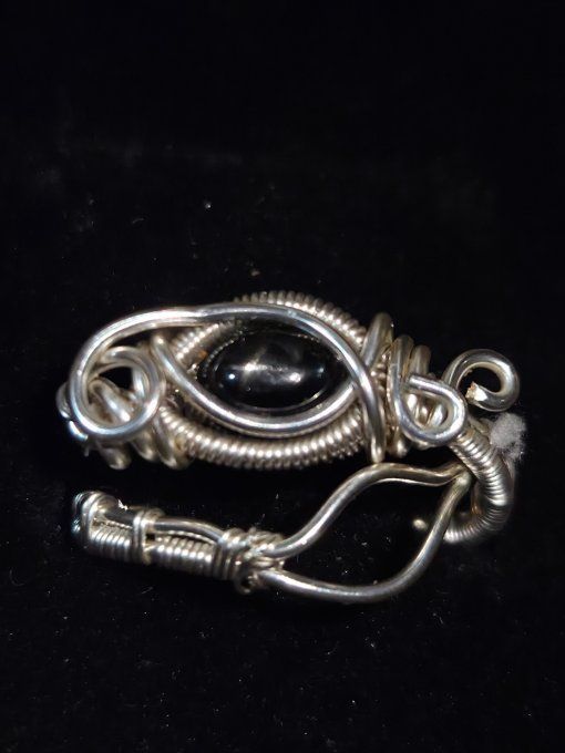 Bague Diopside Black star 