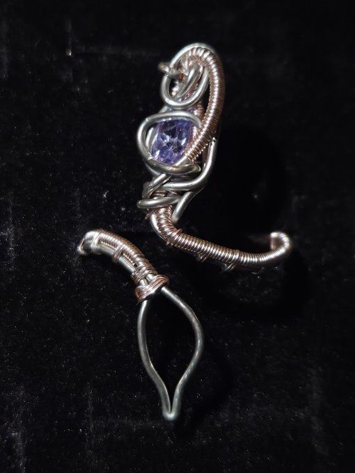 Bague Tanzanite Ajustable -