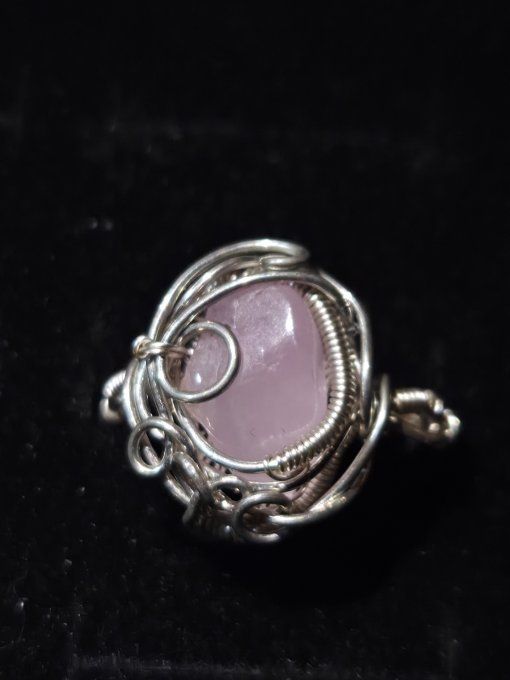 Bague  kunzite Ajustable 