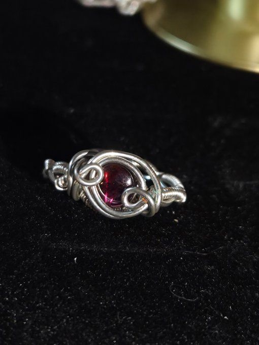 Bague Grenat  Hessonite 