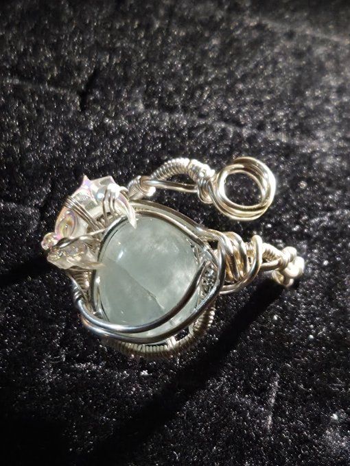 Bague aigue marine  ✨ - ajustable 