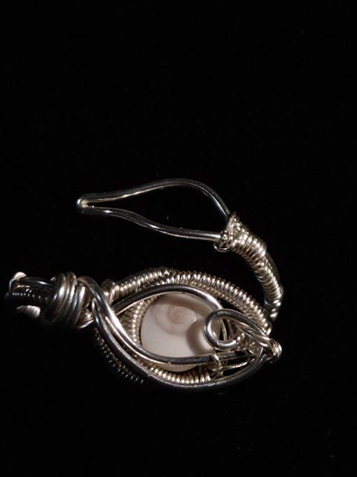 Oeil de sainte Lucie  - bague ajustable 