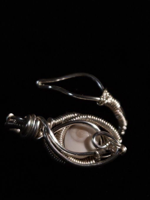 Oeil de sainte Lucie  - bague ajustable 