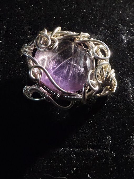 Bague Ajustable Amétrine – Créativité & Abondance
