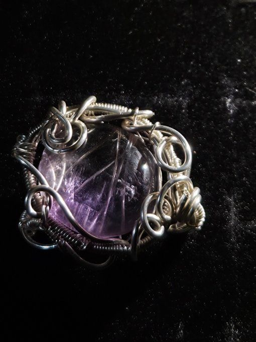 Bague Ajustable Amétrine – Créativité & Abondance  