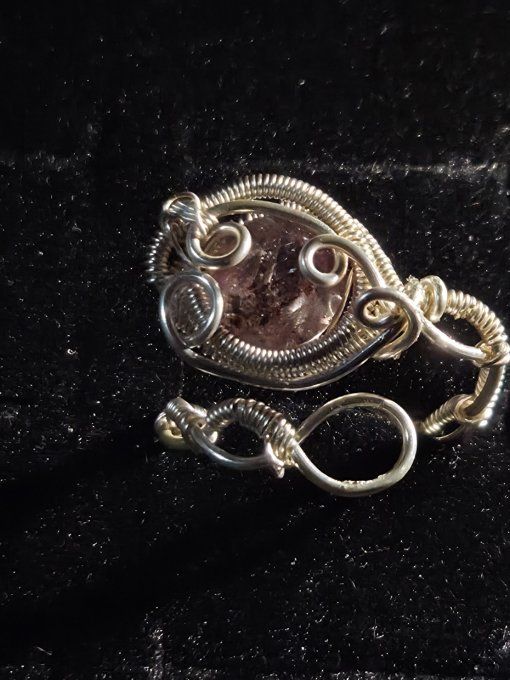 Bague cacoxenite Ajustable 