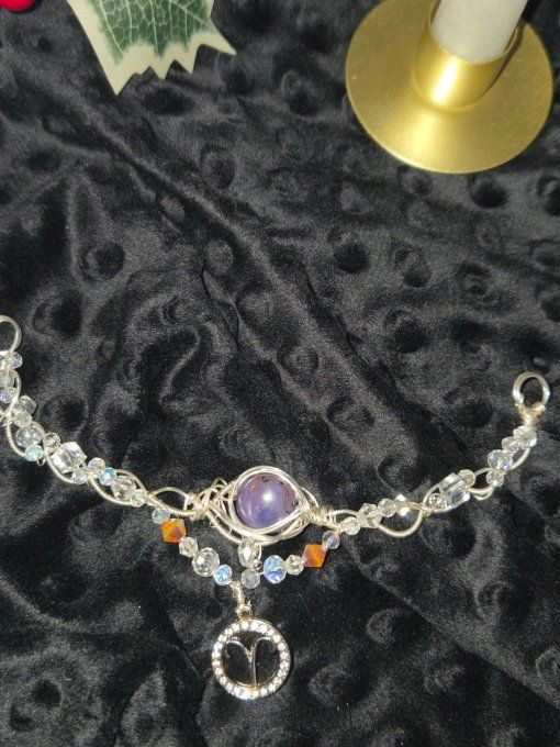 Astro Belier- Rubis Corindon ✨ Collier Modulable 