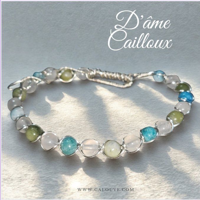 Bracelet Pétale au vent :Coeur Brisé  et traumas 