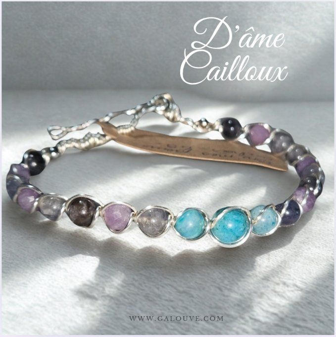 Bracelet Oni :Mes peurs Cachées  - 6 MM