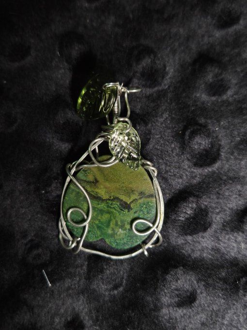 Pomme Jaspe vert Cuailloux