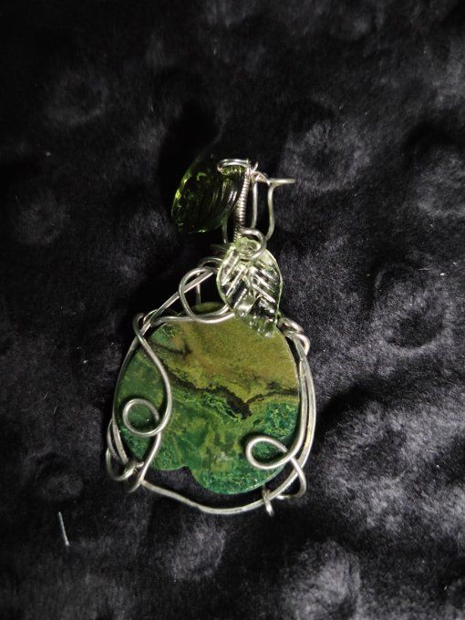 Pomme Jaspe vert Cuailloux