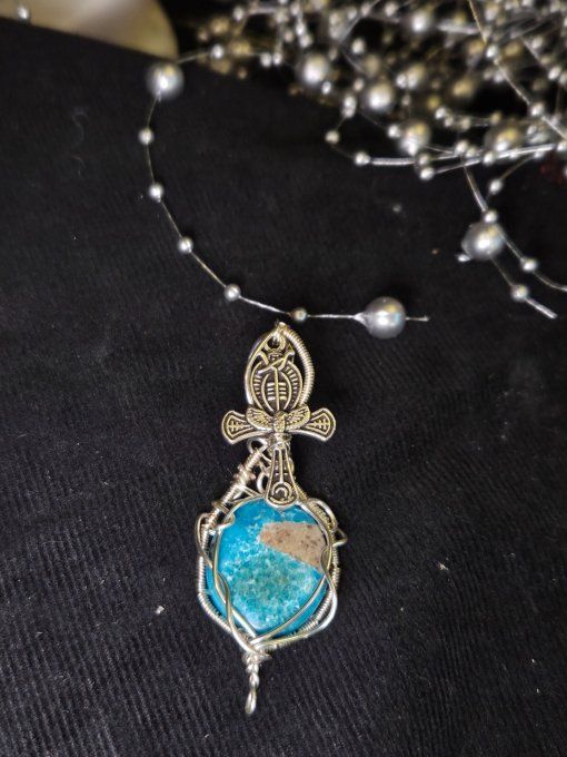 Amulette Turquoise Iranienne