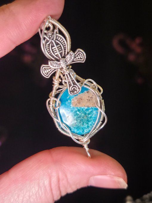 Amulette Turquoise Iranienne
