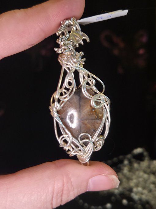 Amulette Chiastolite  - Copie