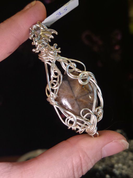 Amulette Chiastolite  - Copie