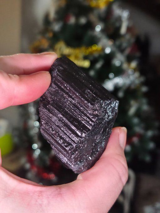 Tourmaline Noir Brut -Haute qualité