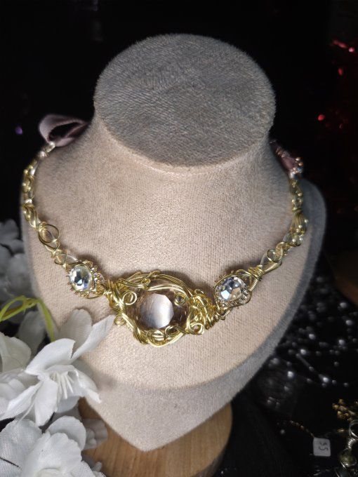 Constellation de la lyre - Quartz fumé facettes 