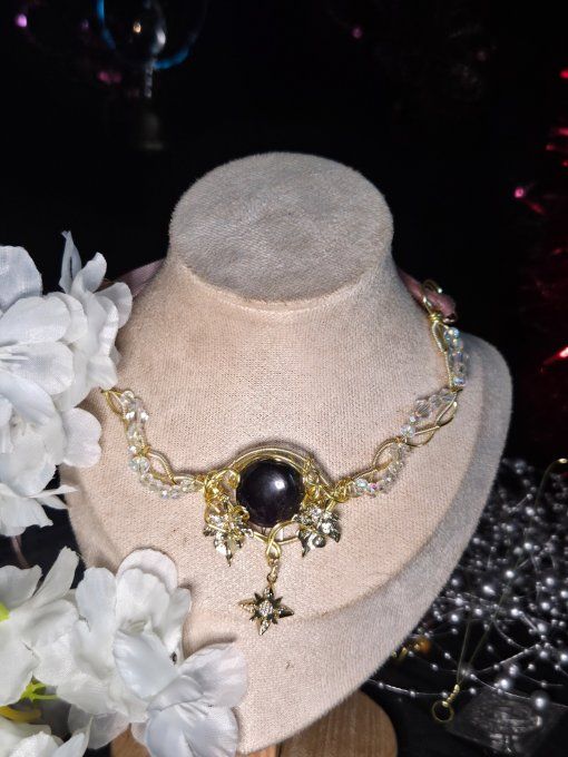 Collier Purpurite ✨ Constellation du Chêne 