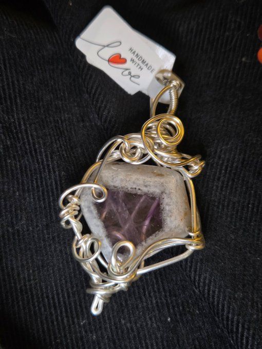 Amulette Améthyste Trappiche  ✨