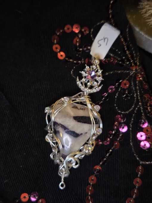 Légende ✨Calcite Fluorite violette