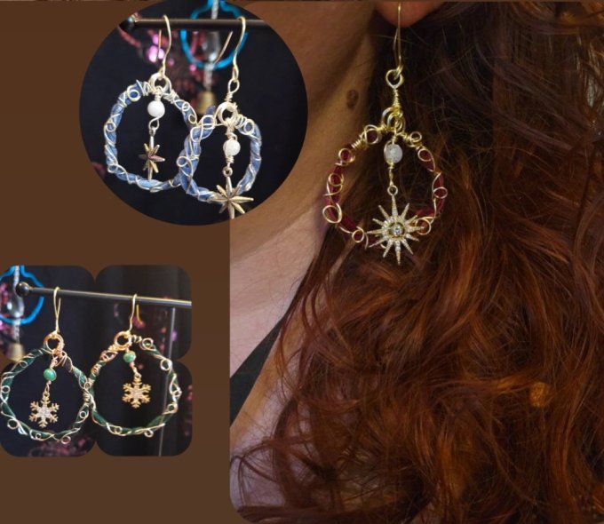 Boucles De Perles – Élégance Intemporelle 